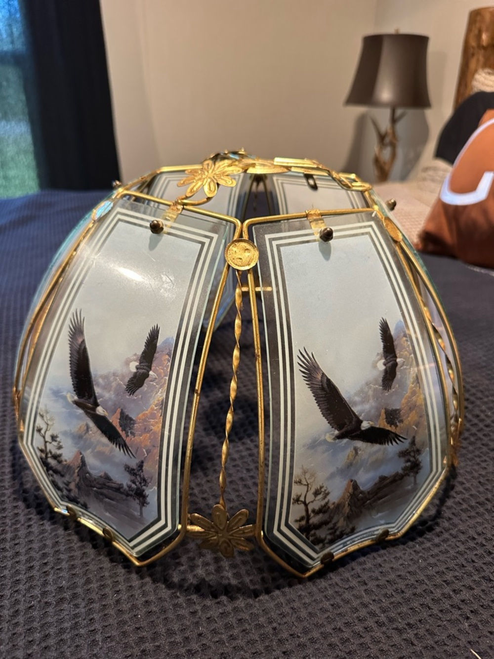 OK lighting Vintage touch lamp